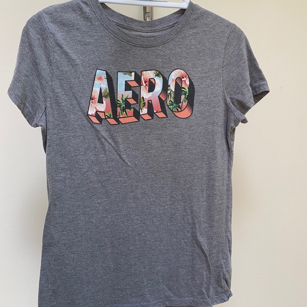 NEVER WORN Aeropostale Gray Tee